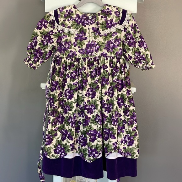 Little Princess Vintage Girls Dress Size 6 - Picture 5 of 7